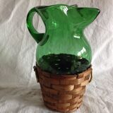 Vintage green pitcher