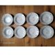 8 assiettes creuses vintage