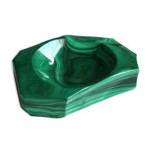 Vide poche en malachite, pierre