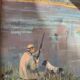 Tableau scène de chasse suzette mezie