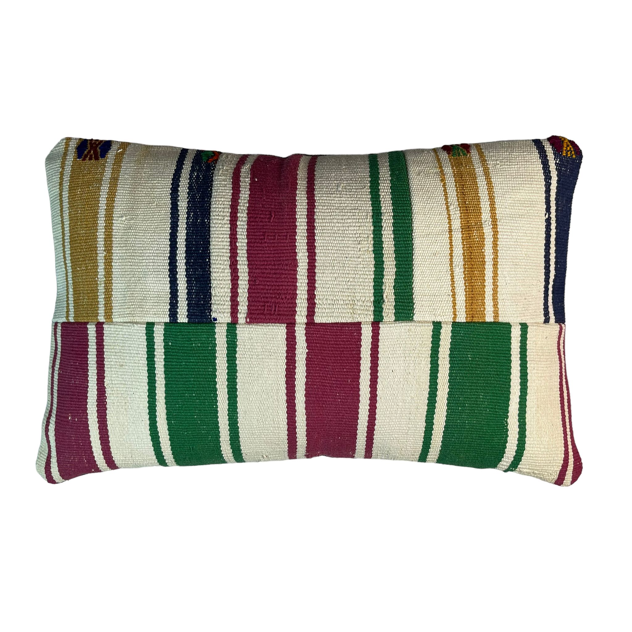 Housse de coussin kilim turc vintage, 40 x 60 cm