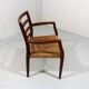 Teak desk chair model 68 by Niels Otto Møller for J.L. Moller, Denmark