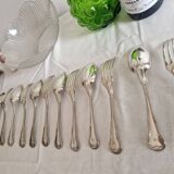 Christofle flatware set – 13 pieces – Violin and String pattern
