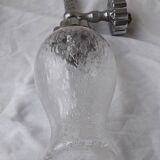 Pair of chrome wall lights