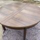 Vintage extendable dining table
