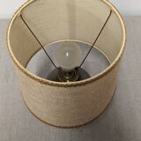 Lampe boule en terre cuite vernissée, France vers 1970