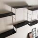 Gold and brown thong shelf
