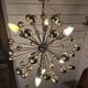 1970s chrome metal Sputnik chandelier