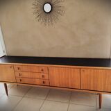 Scandinavian design teak row