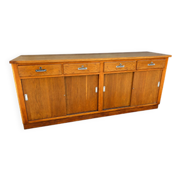 vintage haberdashery counter art deco 1950 vintage French store counter