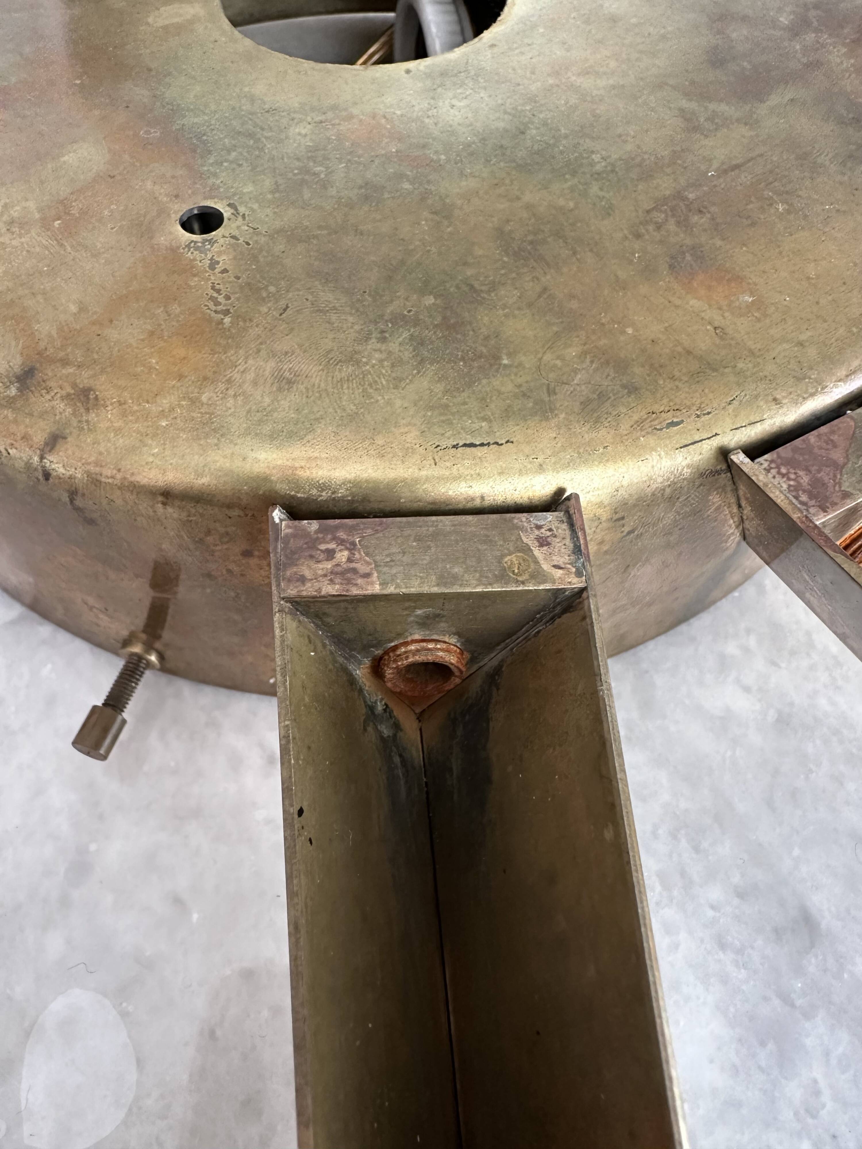 Gio Ponti Sun ceiling light produced by Arredoluce