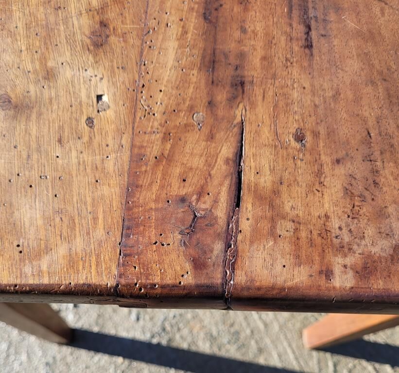Walnut farm table - 6 feet - 10 places