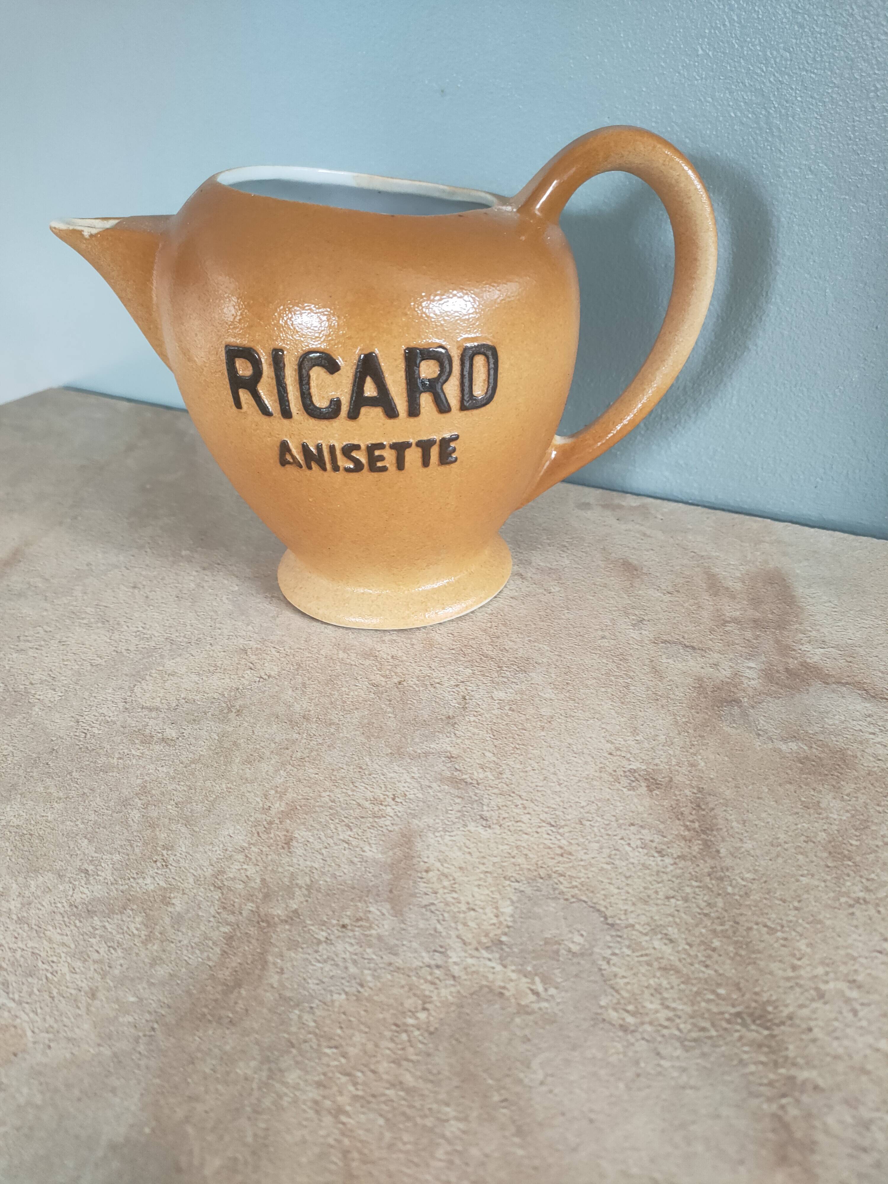 Pichet ricard anisette n° 830 1 litre