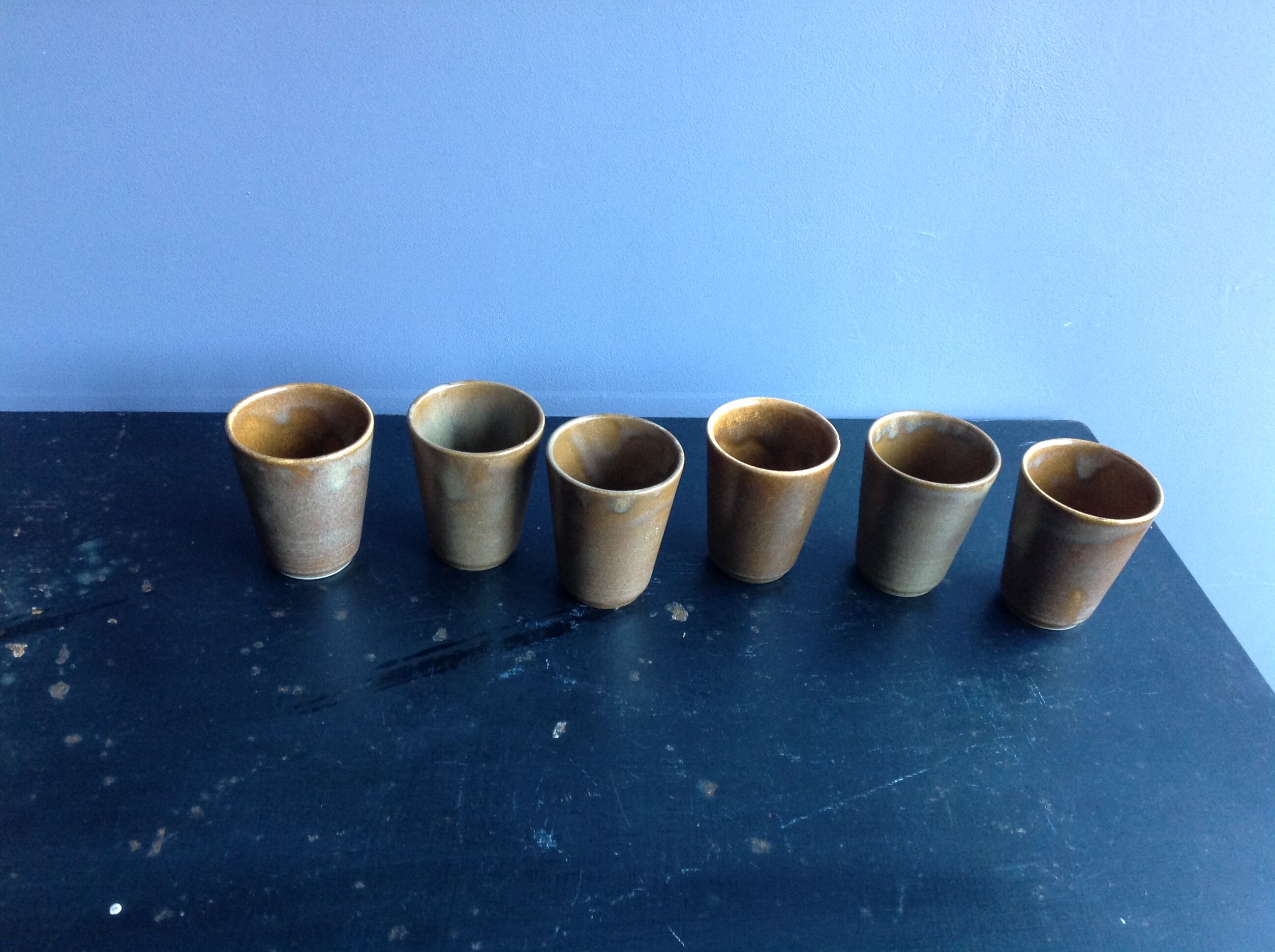 Sandstone cups