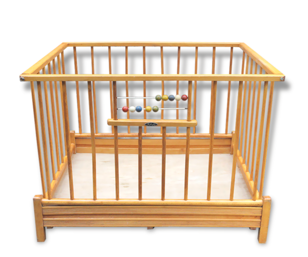Lit Parc Bebe Kid Vintage En Bois Clair Et Son Boulier Pliable Selency Lit Parc Bebe Kid Vintage En Bois Clair Et Son Boulier Pliable Selency