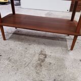 Teak coffee table and tiles DHALIA