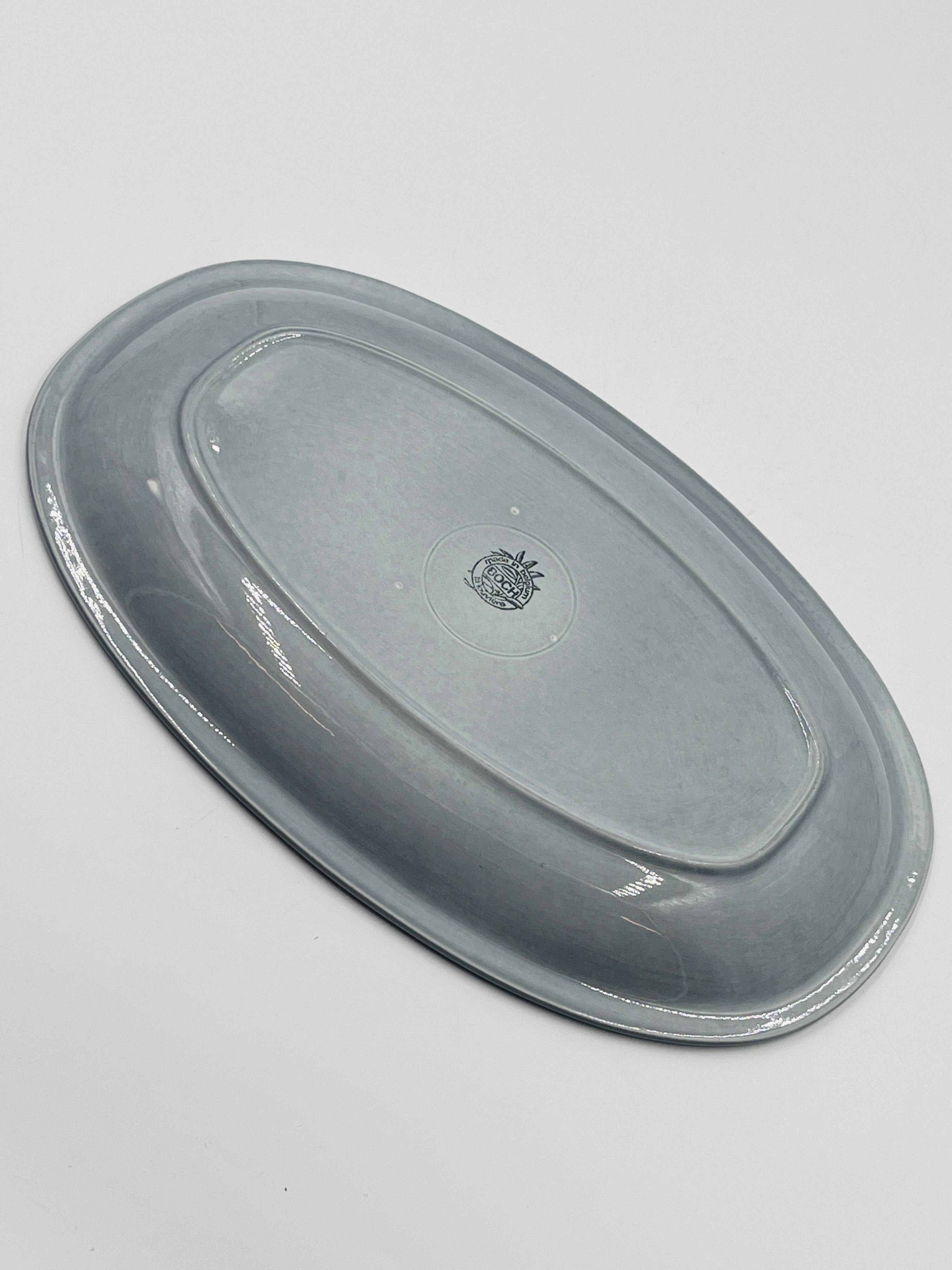 Boch Belgium blue dish