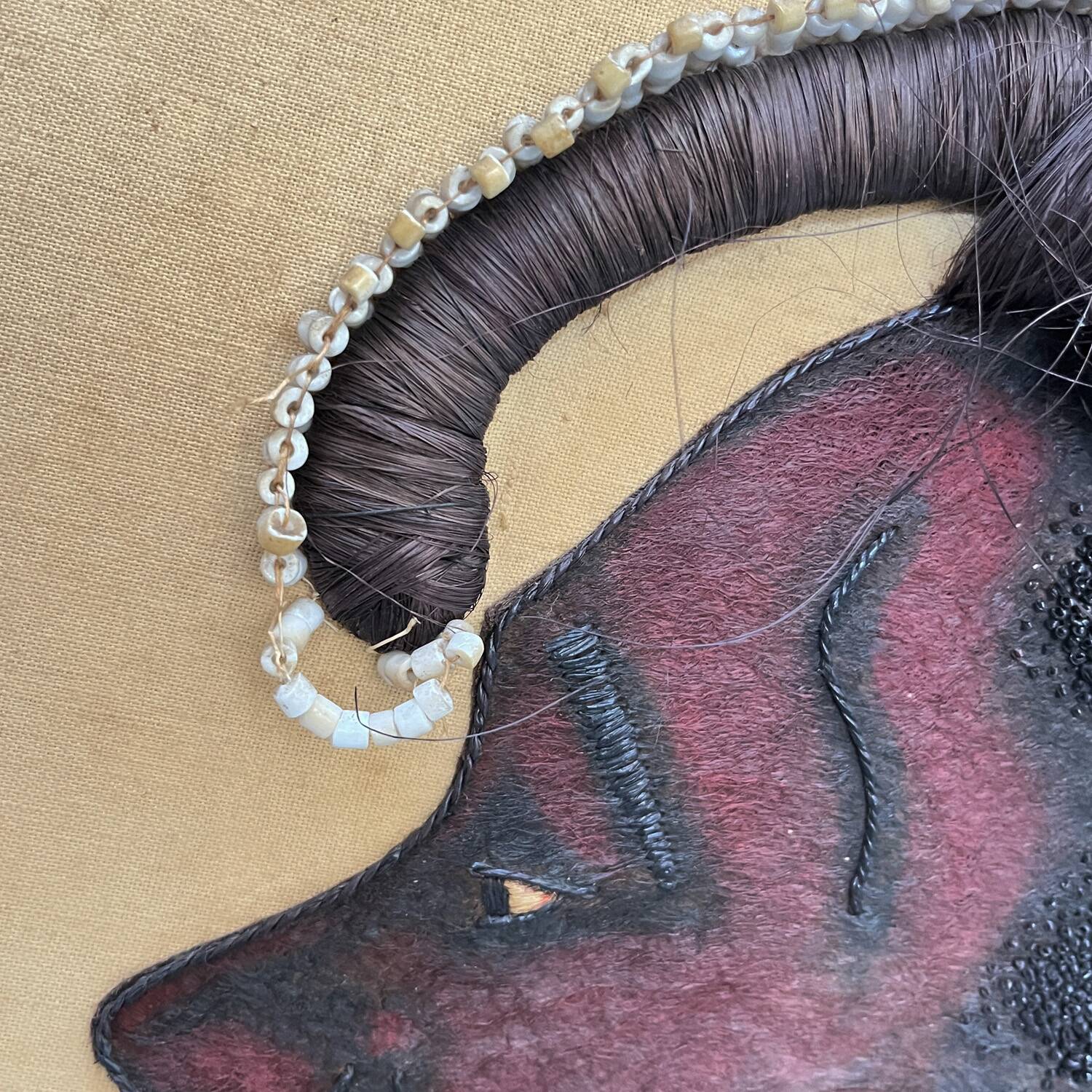 1950s painting "Mopende Man"