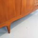 Vintage Scandinavian teak wardrobe from the 1960s.