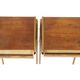 Set of 2 teak bedside tables, Sweden, 1960