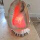 Lampe coquillage vintage