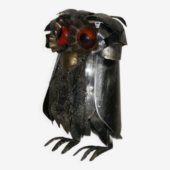 Metal owl from the 70s