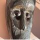 Masque rituel de l’Himalaya – sculpté à la main – yeux polychromes – Népal