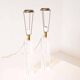 Set of French 1970s Lucite Table Lamps