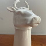 Glazed ceramic butter dish