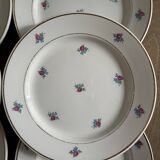 Set of 6 vintage dessert plates