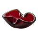 Murano Sommerso Ashtray / Catchall – Ruby Red (Circa 1960)