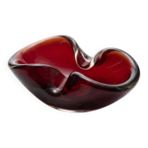 Murano Sommerso Ashtray / Catchall – Ruby Red (Circa 1960)