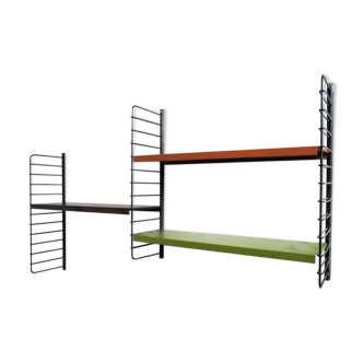 Flexible wall shelf