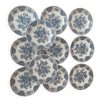 Assiettes plates anglaises Ridgway