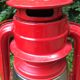 Red metal storm lamp. Swallow Brand