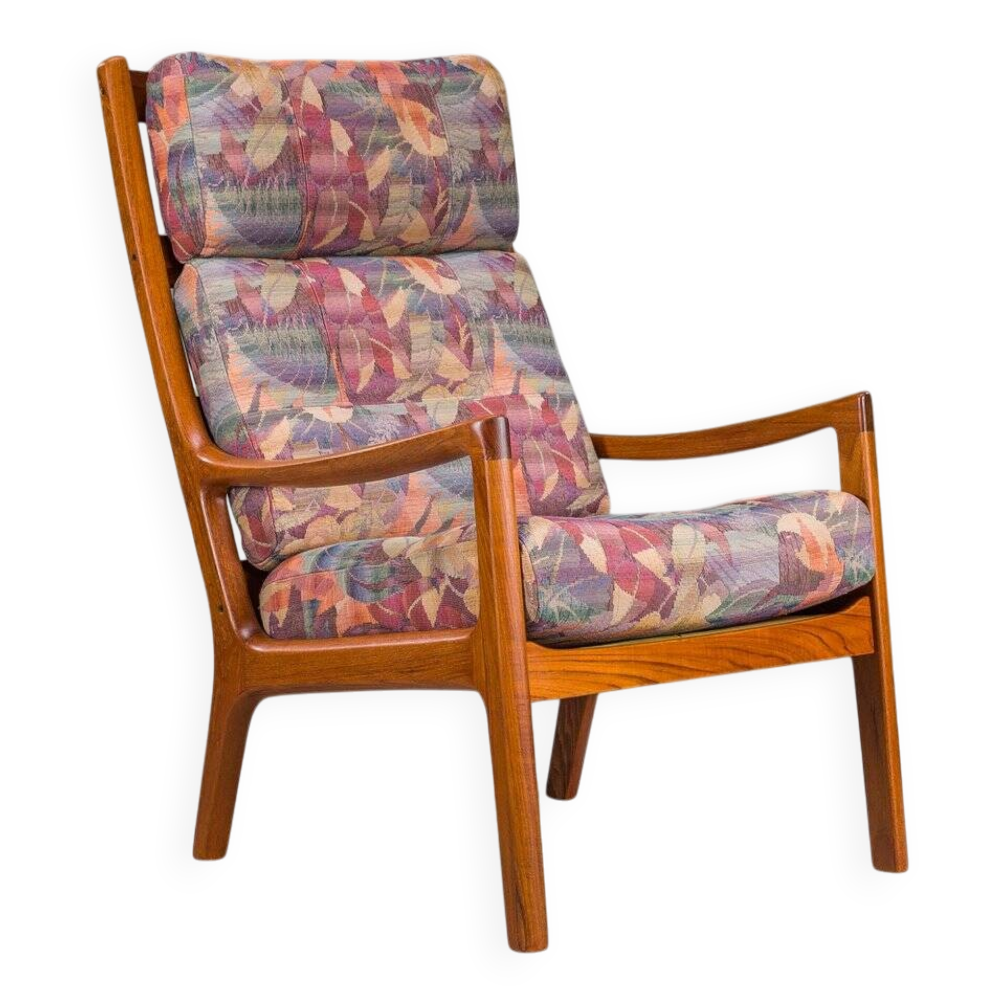 Danish teak Senator lounge chair by Ole Wanscher for Cado, 1960s