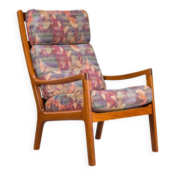 Chaise longue Senator en teck danois par Ole Wanscher pour Cado, années 1960.