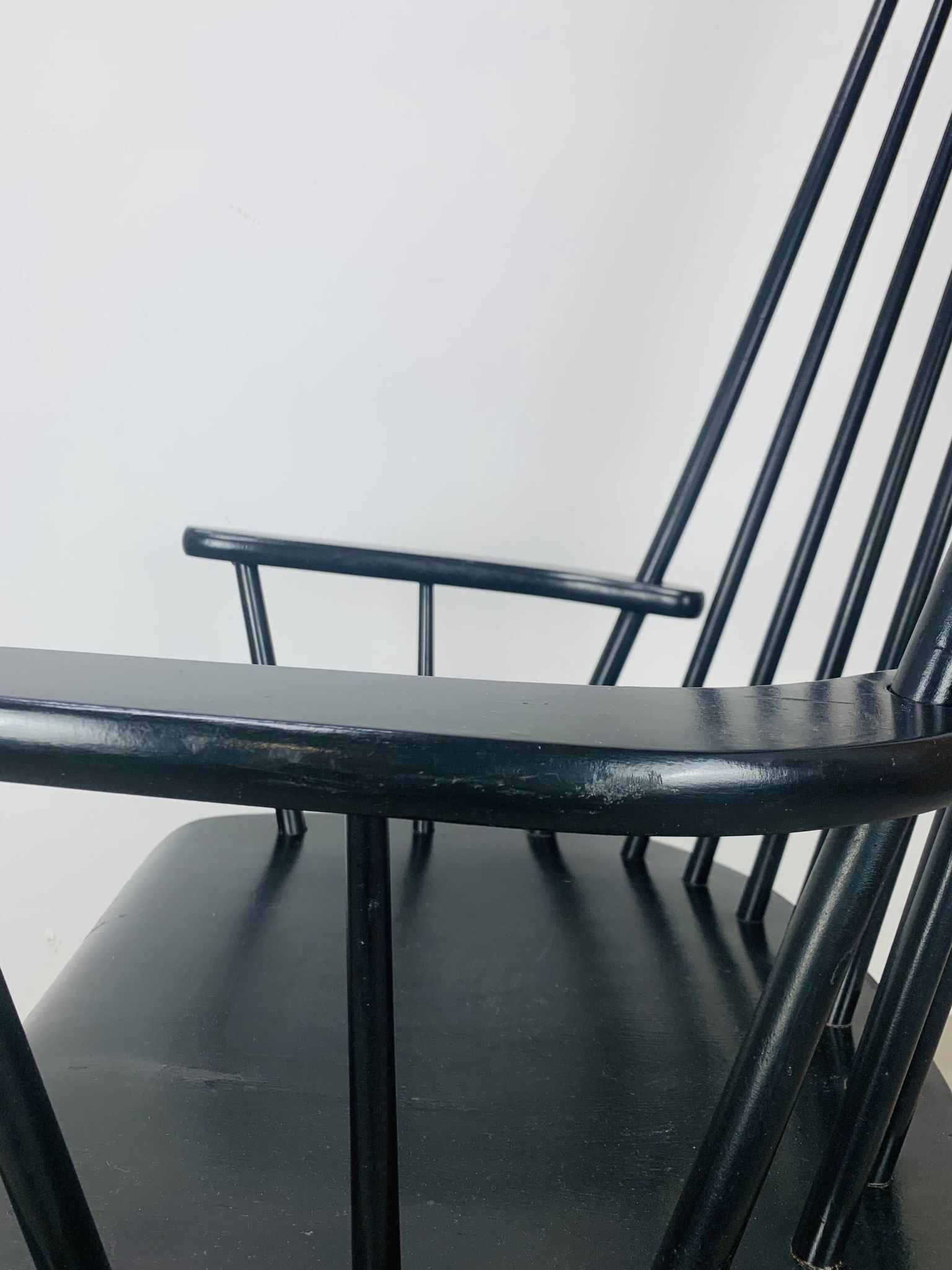Rocking-chair scandinave style Tapiovaara, années 60