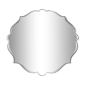 Miroir années 50 biseauté - 60cm