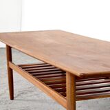 Table basse vintage danoise en teck