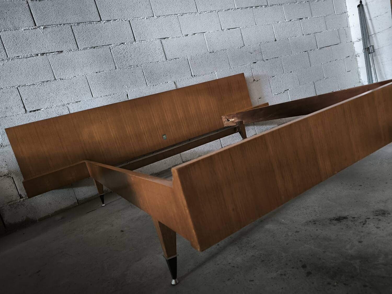Vintage Scandinavian bed