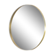 Mirror Rond XL brass contour diameter 90cm