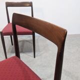 Duo of mic-century chairs