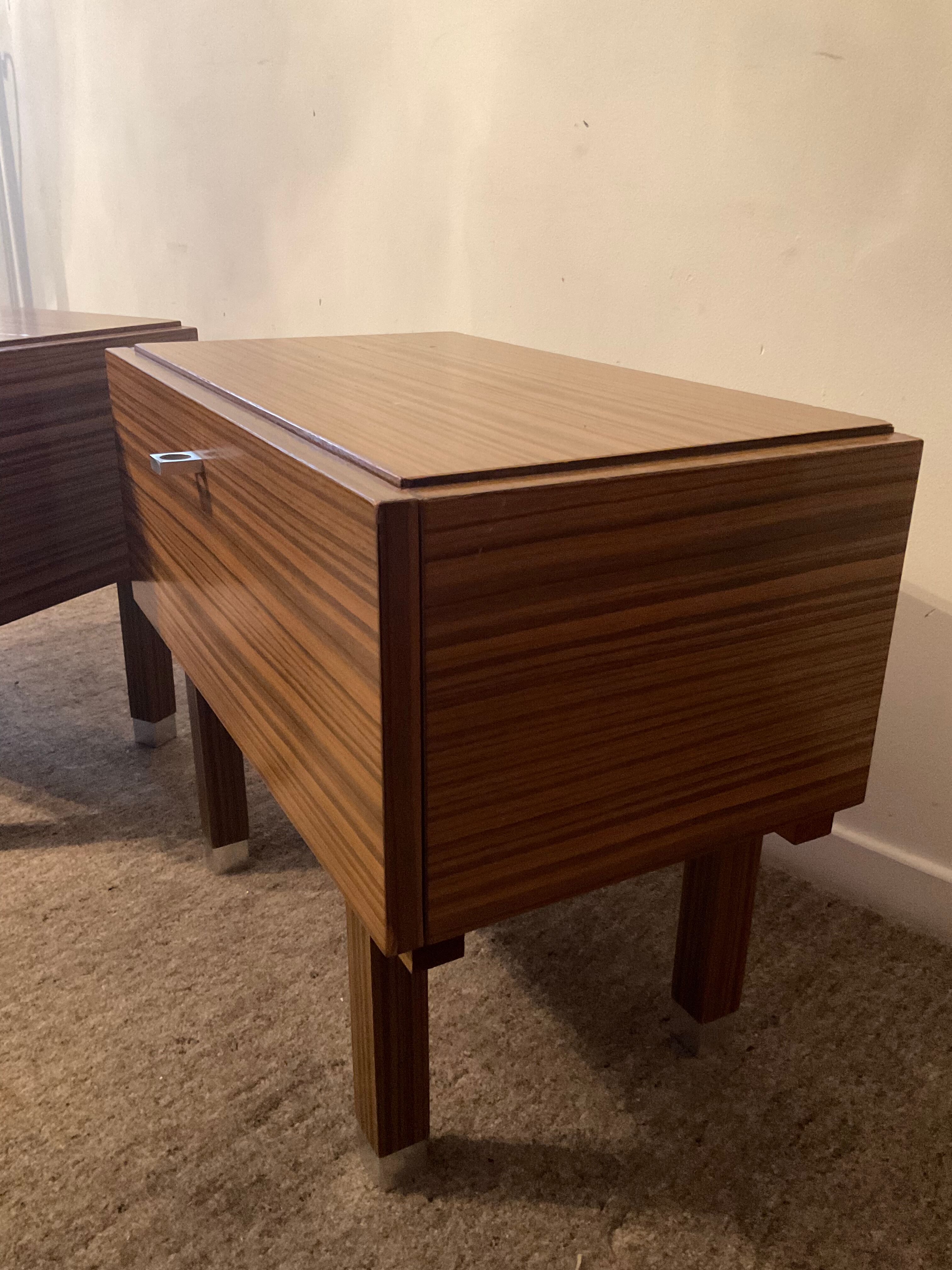 Pair of vintage bedside tables from the 60s-70s