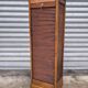 Solid oak filing cabinet 1950