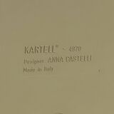 Kartell Componibili Vintage Set: Laundry Bin and Storage Container by Anna Castelli, 1960s