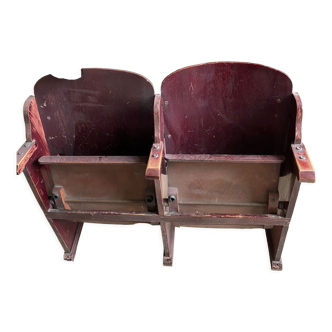 Fauteuils double de cinema