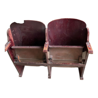 Double cinema armchairs
