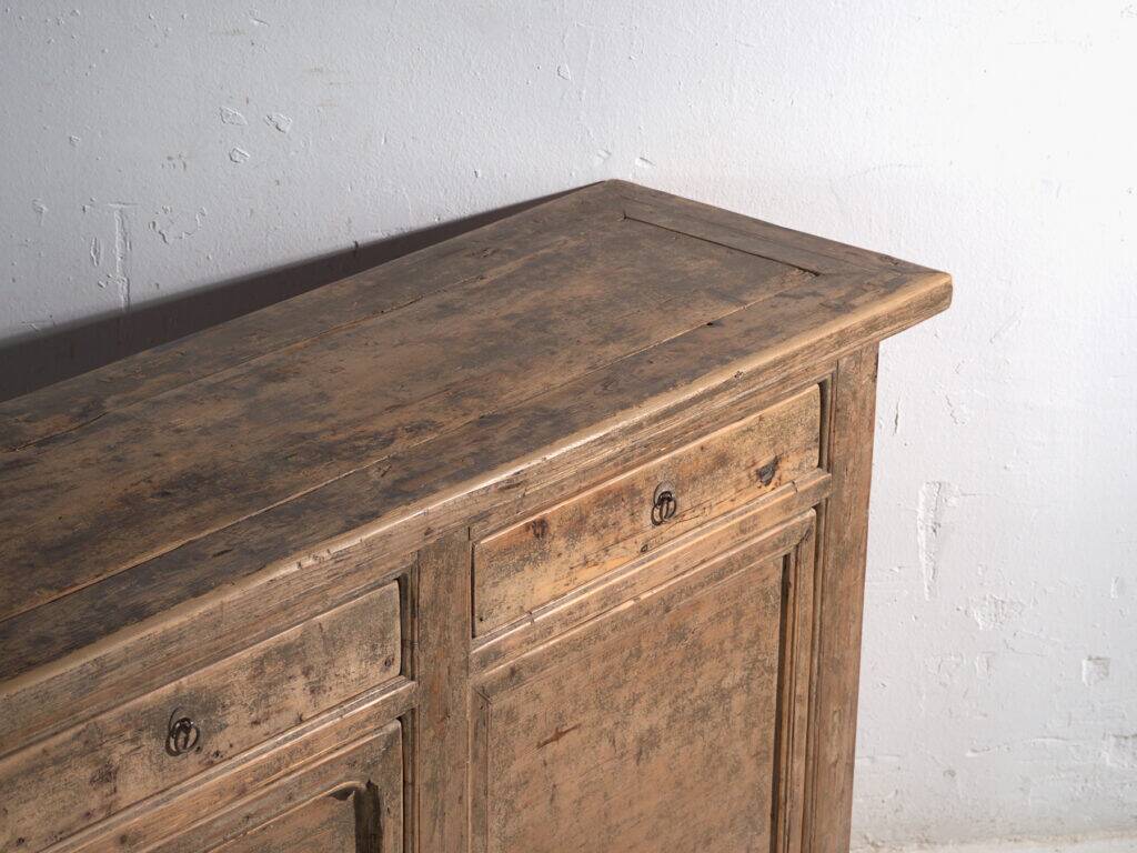 Antique elm wood sideboard – China, circa 1930
