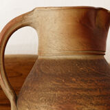 Pitcher, stoneware decanter